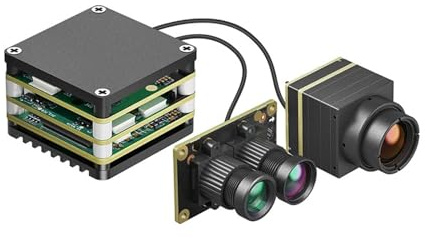 Kompatibel mit Airforce Al Vision Cube DT Racing FPV Drohnen-Kit Verriegelungssystem Wärmebild-Doppelkameras Zielerfassung