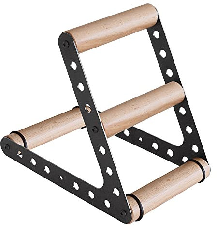 Bar Stand Fußstütze Buche natur, Gestell schwarz