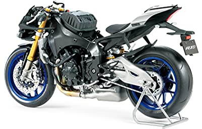 TAMIYA 14133 - 1:12 Yamaha YZF-R1M, Modellbau, Plastik Bausatz, Hobby, Basteln, Kleben, Modellbausatz, Modell, Zusammenbauen, Unlackiert