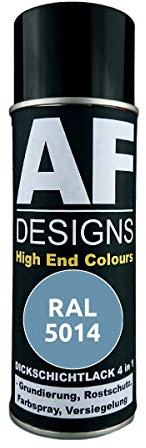 4 in 1 RAL 5014 Taubenblau Dickschichtlack Lack Spray Spraydose