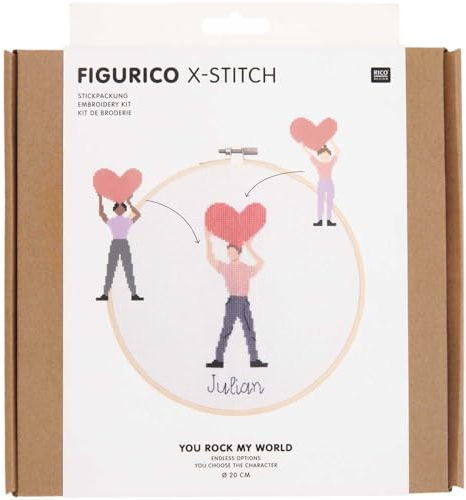 Stickpackung Figurico You Rock My World