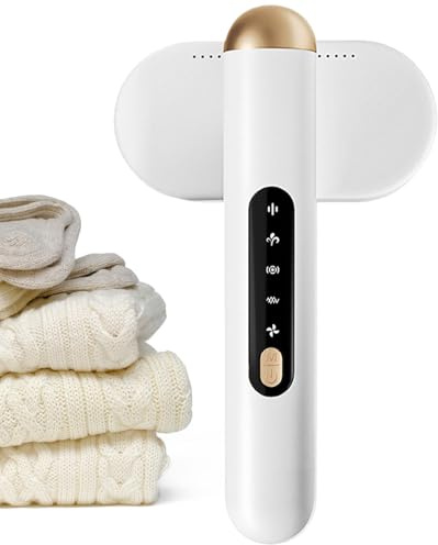 Quitapelusas eléctrico - Quitapelusas para ropa | Potente afeitadora de tela con motor recargable, afeitadora ergonómica portátil de doble cabezal para sábanas