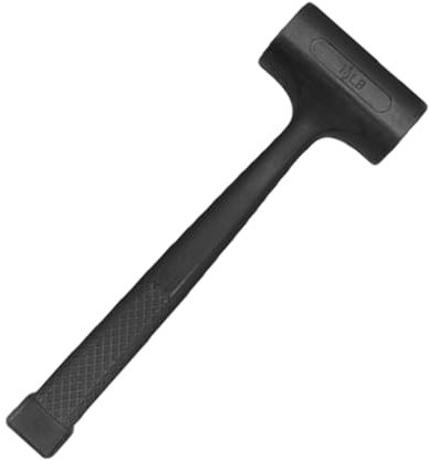 jojofuny Hammer Rubber Anti- Mallet Per Installazione Di Piastrelle e Pavimenti Martello Gomma Per Lavori Di Ristrutturazione e Falegnameria Assorbimento Urti Protezione Superficie