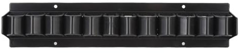 SUNGOOYUE Pferdepeitsche Pflanzenhalter, Absandmontierte Hängende Pferdepeitsche Organizer -Rack Hält Bis zu 12 Peitschen für die Lagerung der Fischerei, Schwarz, Schwarz