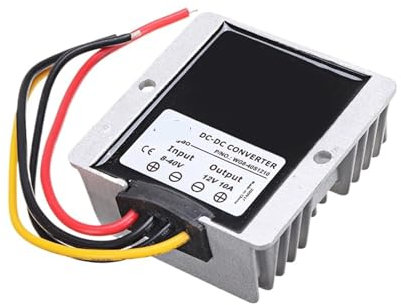 UYUUBNK 1 convertitore Boost-Buck DC da 8 V-40 V a 12 V, stabilizzatore di Tensione, trasformatore, Alimentatore for Auto, 6 A, 10 A, 20 A(12V 20A)