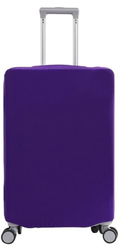 JYNXOR 1 Pcs coprivaligia Cover Proteggi Copertura per Valigie Protettore di bagagli Custodie Protettive per Valigie Copertura della Valigia Copri Valigia Riutilizzabile Ottimo per viaggiare(Viola, L)