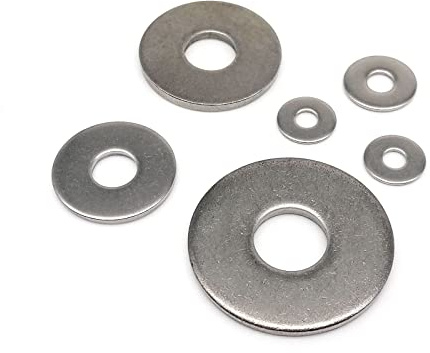 Rondella piatta grande in acciaio inossidabile M2,5-M16 da 10 pezzi - Guarnizione larga sovradimensionata A4-316 for uso industriale(2pcs M12)