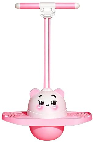 Generisch Balance-Springball – Pogo-Stick Mit Griff, Hüpfender Pogo-Jumper, rutschfeste, Sichere Spaß-Herausforderung | Hüpfspielzeug Für Anfänger Und Erwachsene | Für Familien, Freunde, Liebhabe