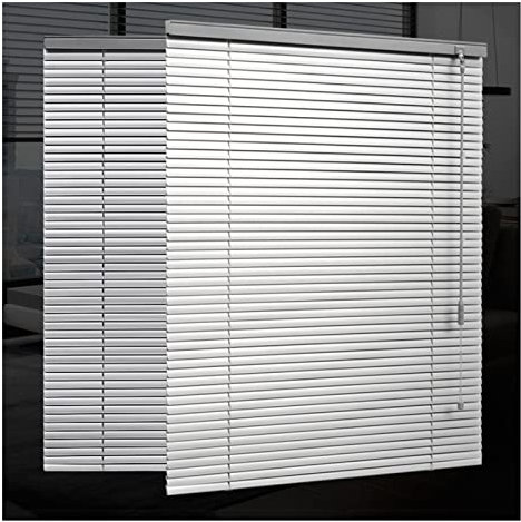 ZXCASDF Alu Jalousie,Aluminium Fensterjalousie Lamellen Metall,Aluminiumlegierung Mini-Jalousien,Faltrollo Jalousette Wandmontage Deckenmontage,Sonnenschutz Sichtschutz,Anpassbar,W70xH180cm/28x71in