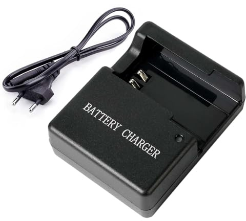 KWTOU Caricabatterie Rapido Per Batterie EN-EL9 EN-EL9a MH-23 | Compatibile Con Nikon D40 D40X D60 D3000 D5000 D8000 Fotocamere Digitali Alimentatore