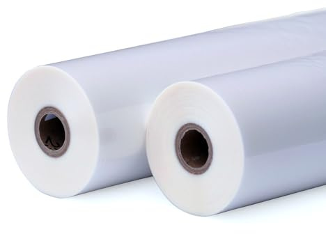 TruLam - 2 Rolls Standard Gloss 1.5 Mil 25 in. x 500 ft. x 1 in. Core Laminating Film