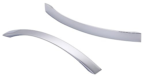 SYZOW Möbelgriff Chrom poliert -6 Stück Schrankgriffe Chrom poliert Griffe für Küchenschränke Möbelgriffe Lochabstand 160mm Küchenschränke Chrom poliert Schrankgriff