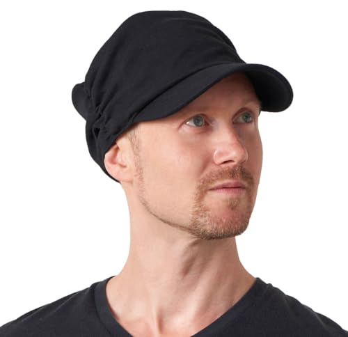 Herren Schirm Mütze Military Cap - Stoff Kappe Herren & Damen Basecap Aus Baumwolle Cap Army Militär Winter Herbst