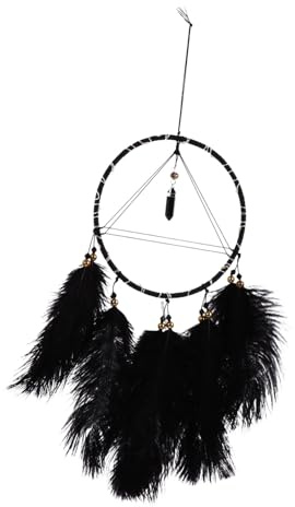 Zerodeko Atrapa Sueños Con Luces Led Decoración De Pared Artesanal Para Hogar y Dormitorio Captura De Sueños Única Estilo Chic Adorno Colgante Para Fiestas y Celebraciones
