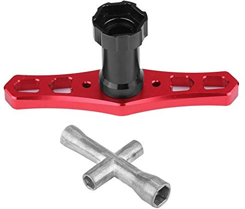 NOENNULL Rc Tools 15 × 10 × 3 17 mm Radmutternhülsenschlüssel Werkzeug M2, M2,5, M3, Sechskantschlüssel ferngesteuertes Auto, Flugzeug