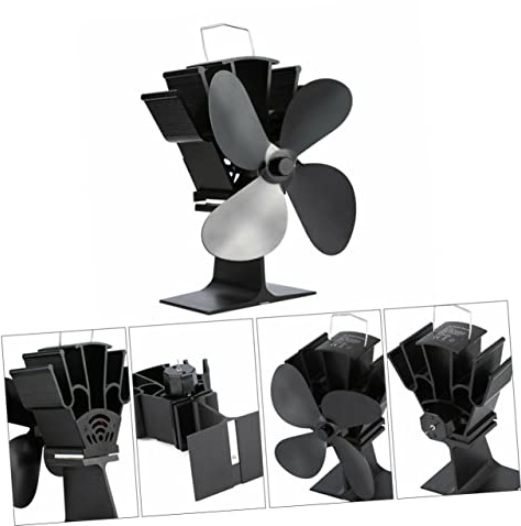 SEWOART Fireplace Fan Stove Fan for Stove Thermal Quiet Operation Energy Efficient