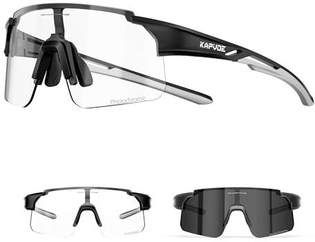 KAPVOE Gafas Ciclismo Niño Gafas Deportivas Bici Béisbol Sóftbol Monopatín Correr Niños 6-12 Años K9035