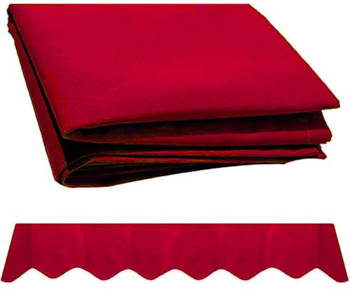 Tela di ricambio per tenda da sole retrattile, 300 x 250 cm, tessuto per copertura di terrazze e finestre, resistente ai raggi UV, colore rosso (300 x 250 cm)