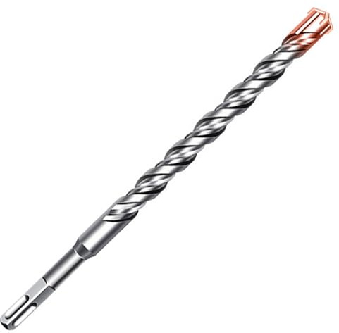 Oiieco 20mm X 350mm Long SDS Masonry Drill Bit - Cross Tungsten Carbide Tip SDS Plus Shank for Wall Stone Concrete Brick Cement, Stone