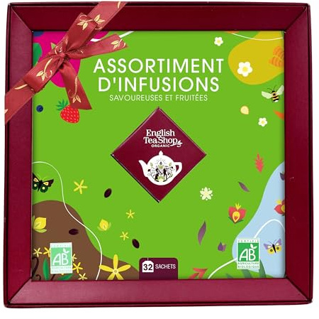 English Tea Shop - Coffret d'Infusions Bio, 32 Sachets
