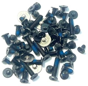 Jeu Complet de vis pour PC Portable Pièce de Rechange pour HP EliteBook 840 | G5 G6 L14352-001 Complete Set of Laptop Screws