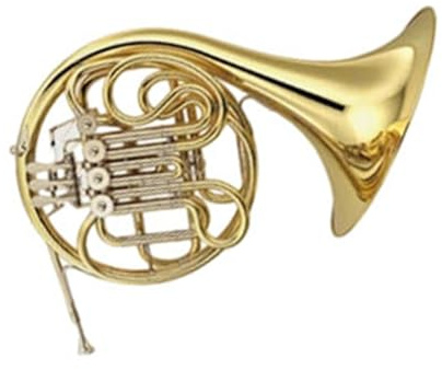 Professionelles Waldhorn Doppelhorn Professionelles Leistungslehrinstrument Aus Blech(One Piece)