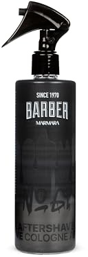 Barber Marmara Cologne Aftershave No.61 - Refreshing Barber Cologne for Men - Mandarin, Jasmine & Vanilla - Aftershave, Body Spray, Hair Perfume & Perfume Alternative - 400 ml