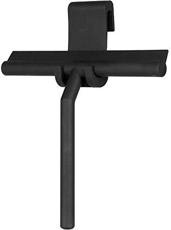 mdtep Silicone Shower Wipers For Bathrooms, Greenhouses, Greenhouses, Skylights, Etc. Anti-slip Glass Wipers Yard wiper (Color : Black)