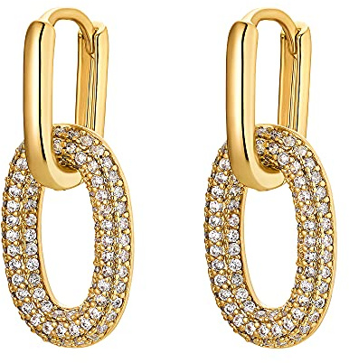 Heideman Ohrstecker Damen Ada Edelstahl mit Zirkonia weiß | Eleganter Ohrschmuck für besondere Anlässe, hautfreundlich und anlauffrei, Geschenkidee zum Geburtstag für Freundin