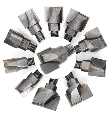 WEKOW 1PCS 16-30mm Carbide Wood Cutter Installation of Mortise Lock Installation Fixture and Door Mortice Lock Jig (28mm)