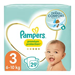 Pampers Baby Windeln, Größe 3 (6-10kg), 29 Stück