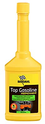 Bardahl - Top Gasoline REPOWER, Benzin-Additiv zur Reinigung von GDI- und PFI-Stromversorgungssystemen, entfernt effektiv Ablagerungen bereits bei der ersten Behandlung, 250 ml