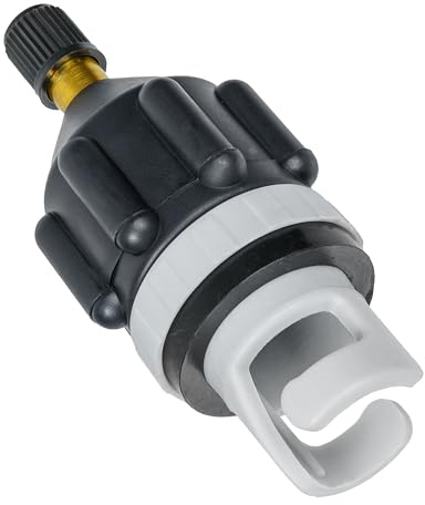 Ventiladapter för SUP luftpump, 1 st, luftpumptillbehör för uppBlåsbar stand up paddle board, kanot, kajak, solstol, uppBlåsbar båt, adapter för högtryckspump, pumpadapter golvpumptillbehör
