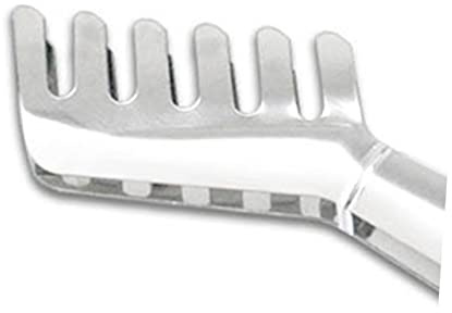 Zerodeko Pince à Spaghetti Acier Ustensile De Cuisine Pour Pâtes Et Salades Design Ergonomique Facile à Utiliser Pour Barbecue Et Repas