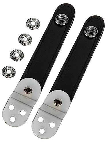 Abaodam 2 Sätze Riemen Mit Ziehharmonika-schnalle Balggürtel Zubehör Akkordeon-bassbalggurte Unten Schnalle Akkordeon Zubehör Balgriementeile Akkordeon Balg Gürtel Akordisch Rindsleder
