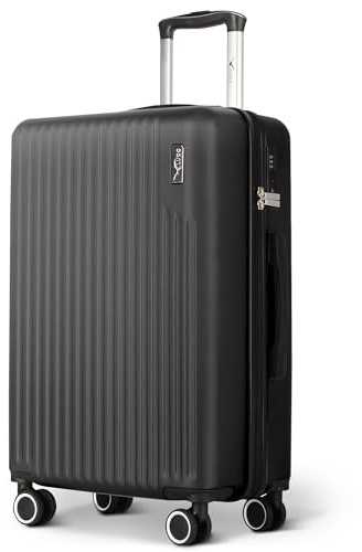 LUGG 40cm Vacay Suitcase ABS Luggage with TSA Indent Lock, Aluminium Trolley Handle, 360° Spinner Wheels, Water-Resistant & Durable Material - Ryanair Underseat Compatible (40 x 20 x 25cm)