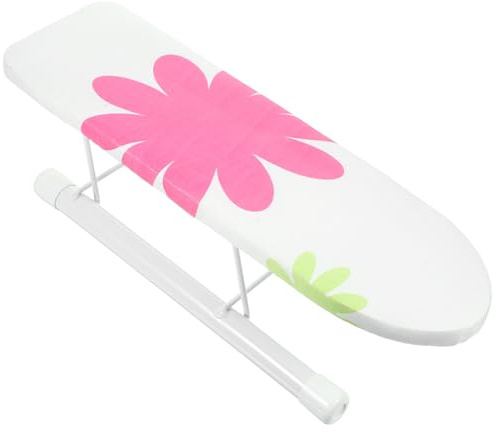 Mini Tabla de Planchar Plegable de Hierro y Tela para Ropa