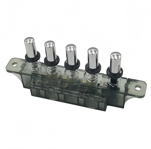 Interruttore for cappa aspirante, interruttore a chiave for cappa aspirante, parti di riparazione professionali, 5 chiavi, facile installazione, interruttore a pulsante for cappa aspirante