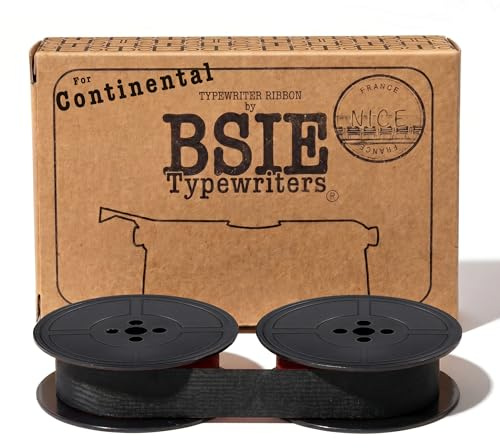 BSIE Färgband för Continental-Skrivmaskin – Lila – Passar Vintage-Skrivmaskiner – GR1 – Testat i Nizza, Frankrike