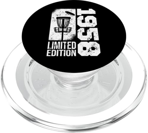 DiscGolf Disc-Golf-Jugador Nacido en 1958 Disc-Golf PopSockets PopGrip para MagSafe