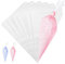 FantasyDay Groß Spritzbeutel Einweg, 100 Stück 45.5 x 26.5 cm Robust stabil Einwegspritzbeutel Disposable Piping Bags Spritztüten zum Dekorieren Von Gebäck, Torten Geeignet, Keksen, Hausbacken