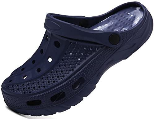 ChayChax Uomo Donna Zoccoli e Sabot Supporto per Arco Plantare Estive Ciabatte Sandali da Spiaggia Mare Giardino, Camo Marina, 42/43 EU (Produttore 280)