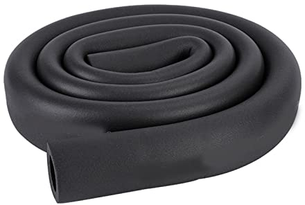 RUCRAK Rohrisolierung Schaumstoff, 1.8m Rohrisolierung 16mm 20mm 25mm 50mm 76mm 110mm Innen,wasserdichter Schaumschlauch,Rohrisolierung,Wetterfest,Verwendung,Schwarz,1 Stück (Size : 50mm x15mm x1.8m)