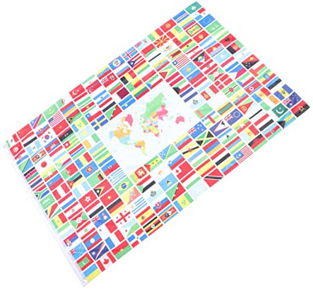 Gadpiparty Weltflaggenbanner Hängende Nationalflagge Großes Weltflaggenbanner Robustes Und Praktisches Material Wasserfest Abriebfest Dekoration Für Gartenzäune Fenster Wände Und Schaufenster