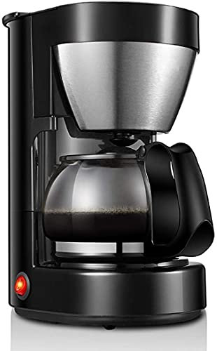 TEmkin Machine à café Filtre Machine à café Goutte à Goutte, capacité de 0,6 L et 6 Tasses, Conservation de la Chaleur et arrêt Automatique, adaptée à Une Utilisation à la Maison et au Bureau