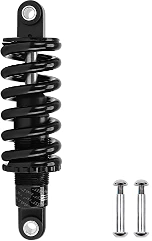 LvTu Mountainbike Feder Stoßdämpfer Hinten 125mm 150mm 165mm 190mm, MTB Fahrrad Weicher Schwanz Rollstuhl Suspension mit Buchse und Schraube (Color : 125mm, Size : 1000Lbs)