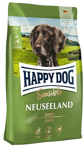 Happy Dog Sensible Neuseeland - M - Trockenfutter, Hundefutter - Geschmacksrichtung Lamm - 12,5kg