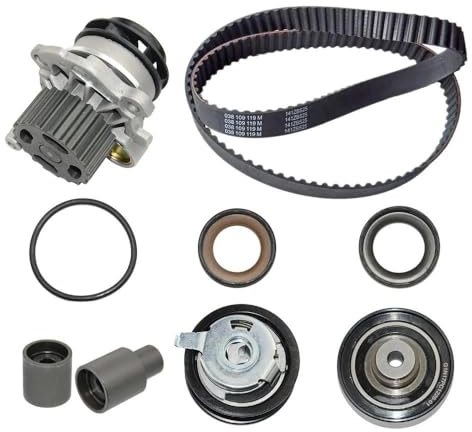 Riemenscheibe Riemen Zahnriemen + Rollensatz + Wasserpumpe Für Seat Für Cordoba 1.9 Tdi (8l1) 1.9 TDI SDI