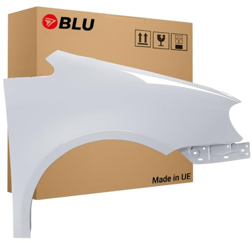 BLU Premium Kotflügel Passend für VW Volkswagen Touran 1T1 LA7W Rechts Silber | 2003-2006 | Vorderseite Vorne | Verzinkt & Lackiert | Einbaufertig