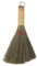 VICASKY Pequeña escoba de mano hecha de de maíz natural tejida a mano para la limpieza del hogar en superficies de muebles, duradera y para uso
